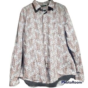 Perry Ellis button‎ up
